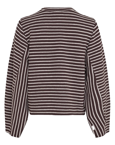 MSCH Copenhagen - MSCHSofia Sweatshirt - Molé/lOatmeal
